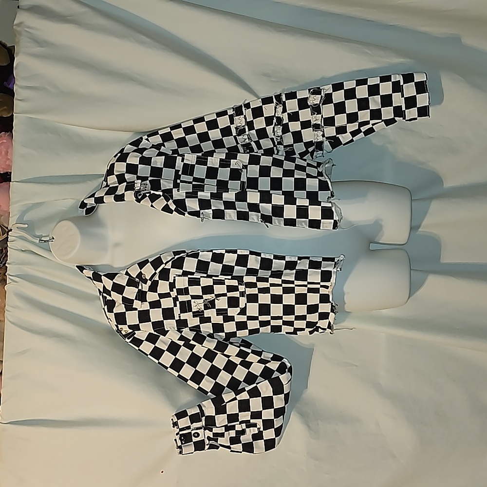 Forever 21 Men's Safety Pin Jacket